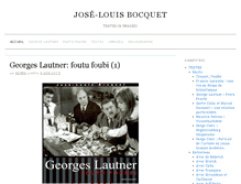 Tablet Screenshot of joselouisbocquet.com